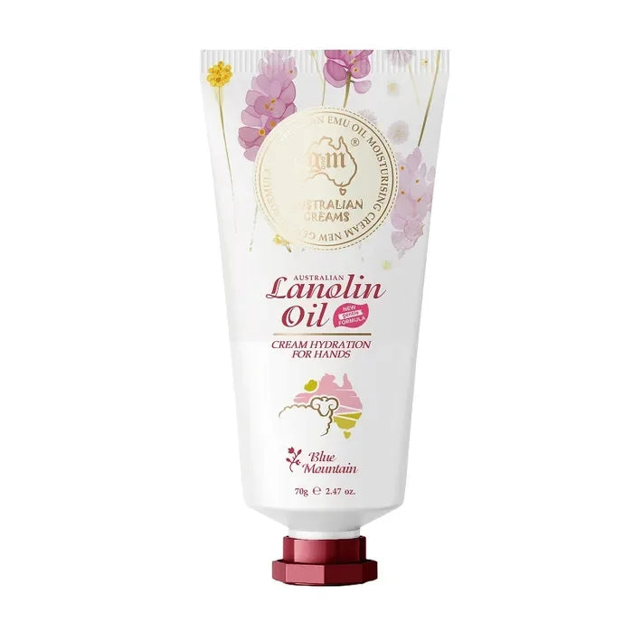 Australian Creams Lanolin Oil Hand Cream Blue Mountains 70g