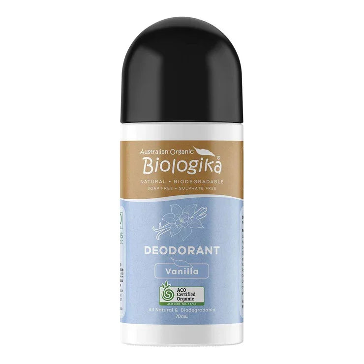 Biologika Roll On Deodorant Vanilla 70ml