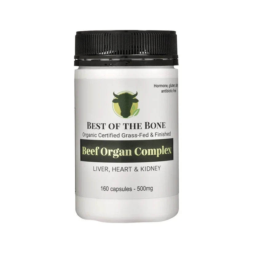 Best of the Bone Bone Beef Organ Complex 160 Capsules