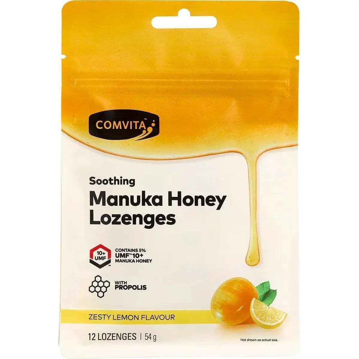 Comvita Lemon and Honey 12's Candies