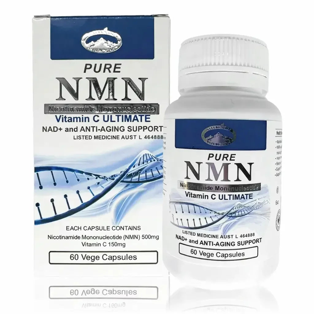 Nature's Top Pure NMN 500mg 60 Vege Capsules