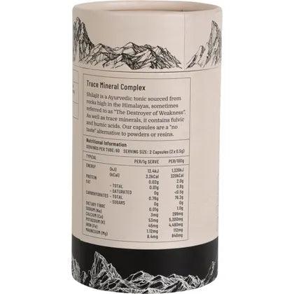 Evolution Botanicals Himalayan Shilajit Trace Mineral Complex 120 Capsules