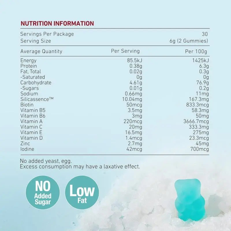 Unichi Hair Boost Gummy PRO 60 Gummies