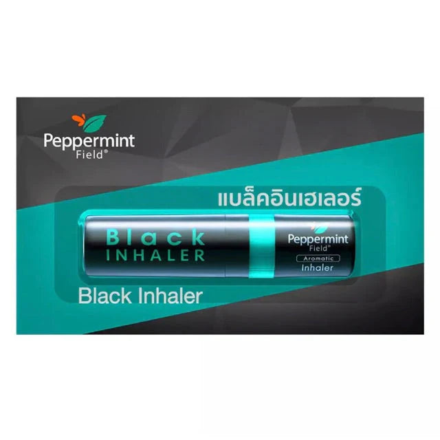 Peppermint Field Black Inhaler