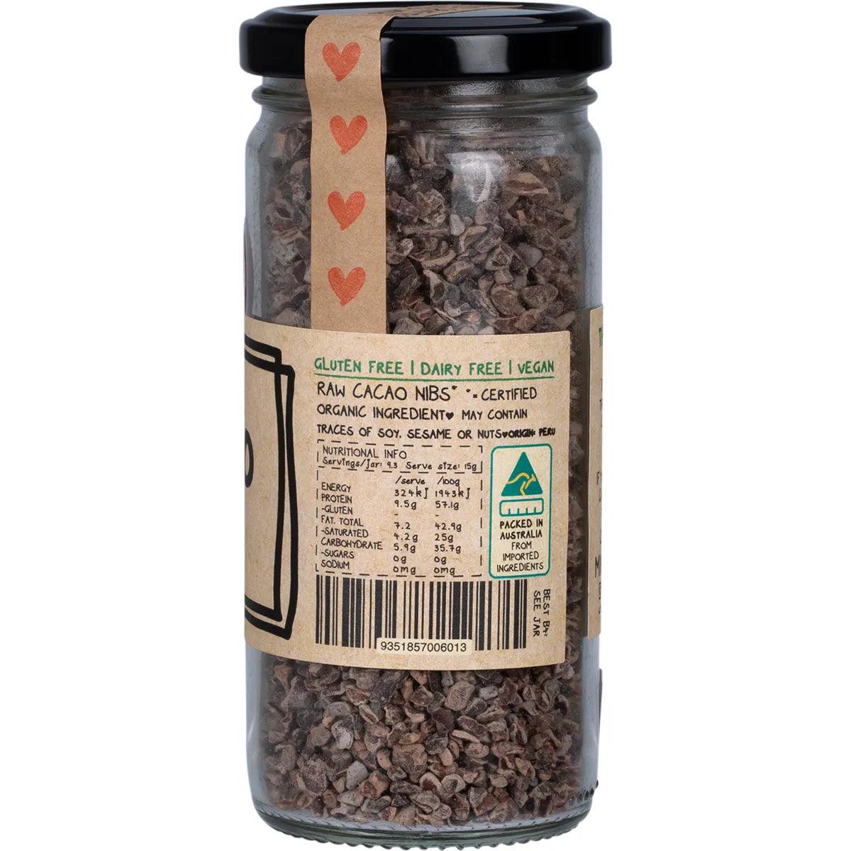 Mindful Foods Cacao Nibs Raw Organic 120g