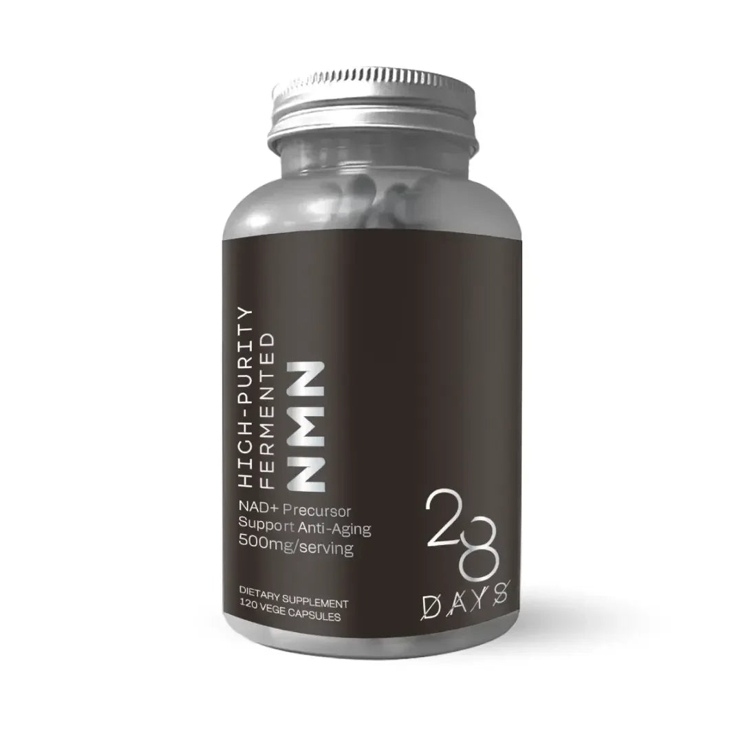 28DAYS High-Purity Fermented NMN 120 Capsules