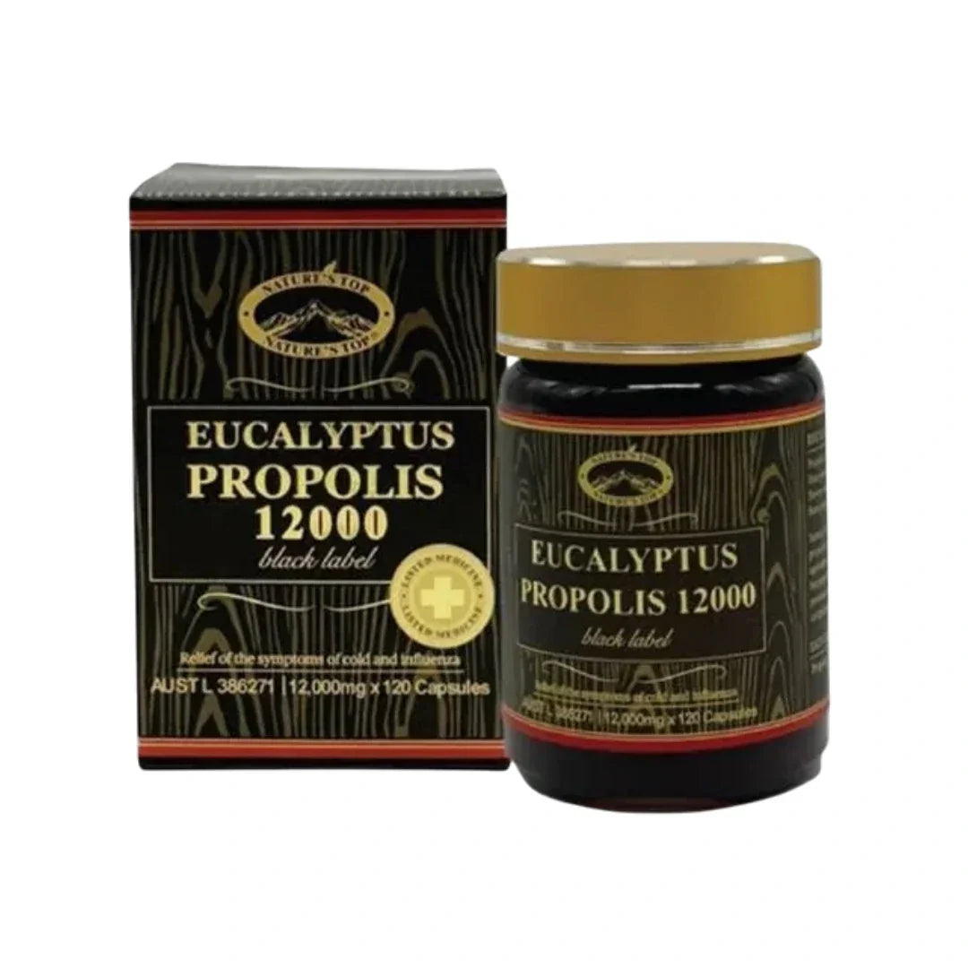 Nature’s Top Eucalyptus Propolis 12000mg 120 Vege Capsules