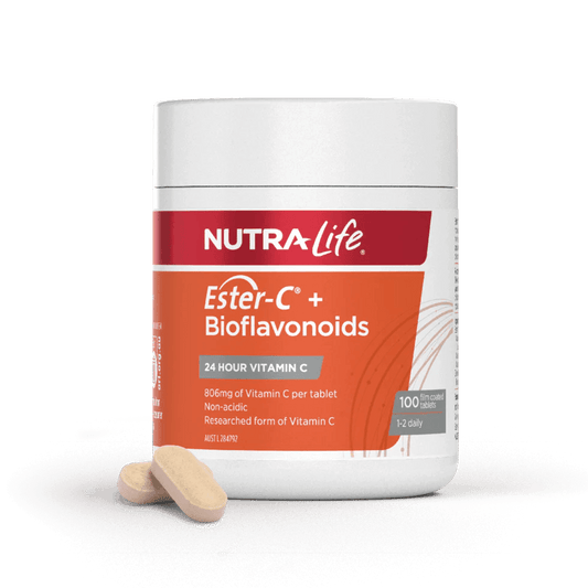 NutraLife Ester-C Plus Bioflavonoids 100 Tablets