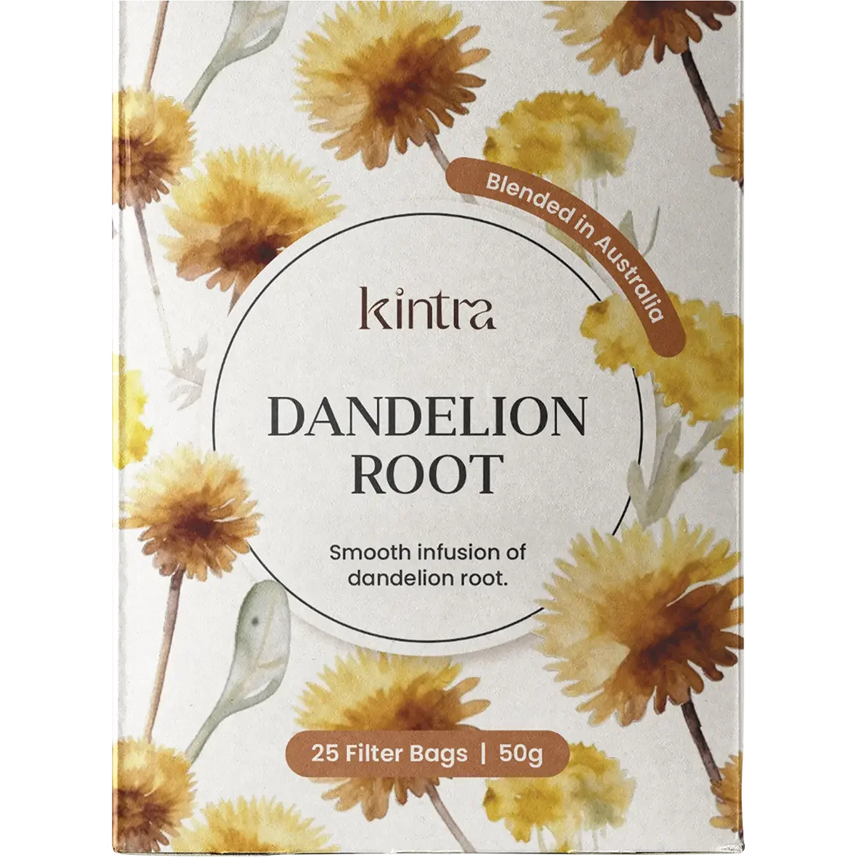 Kintra Dandelion Root 25 Filter Bags