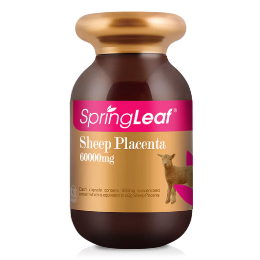 Spring Leaf Sheep Placenta 60,000mg 120 Capsules