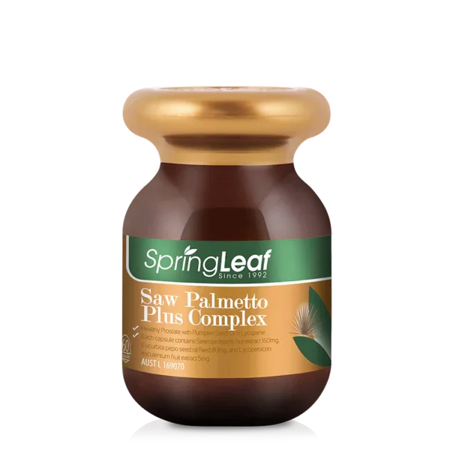 Spring Leaf Saw Palmetto Complex 1600mg 60 Capsules