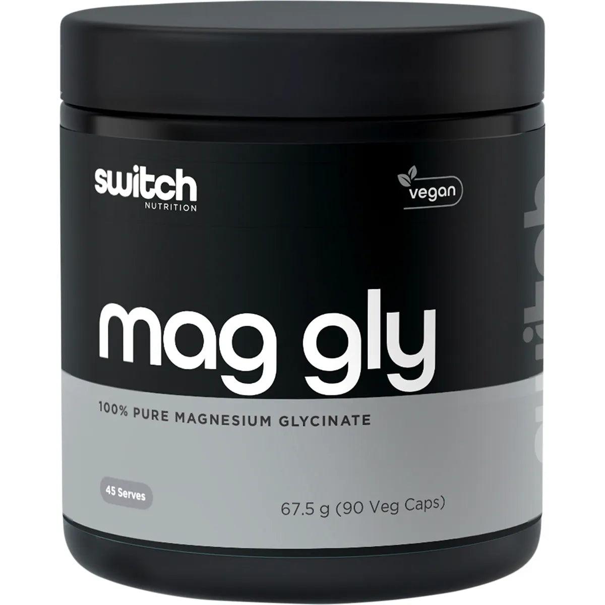 Switch Nutrition Mag Gly 90 Vege Capsules