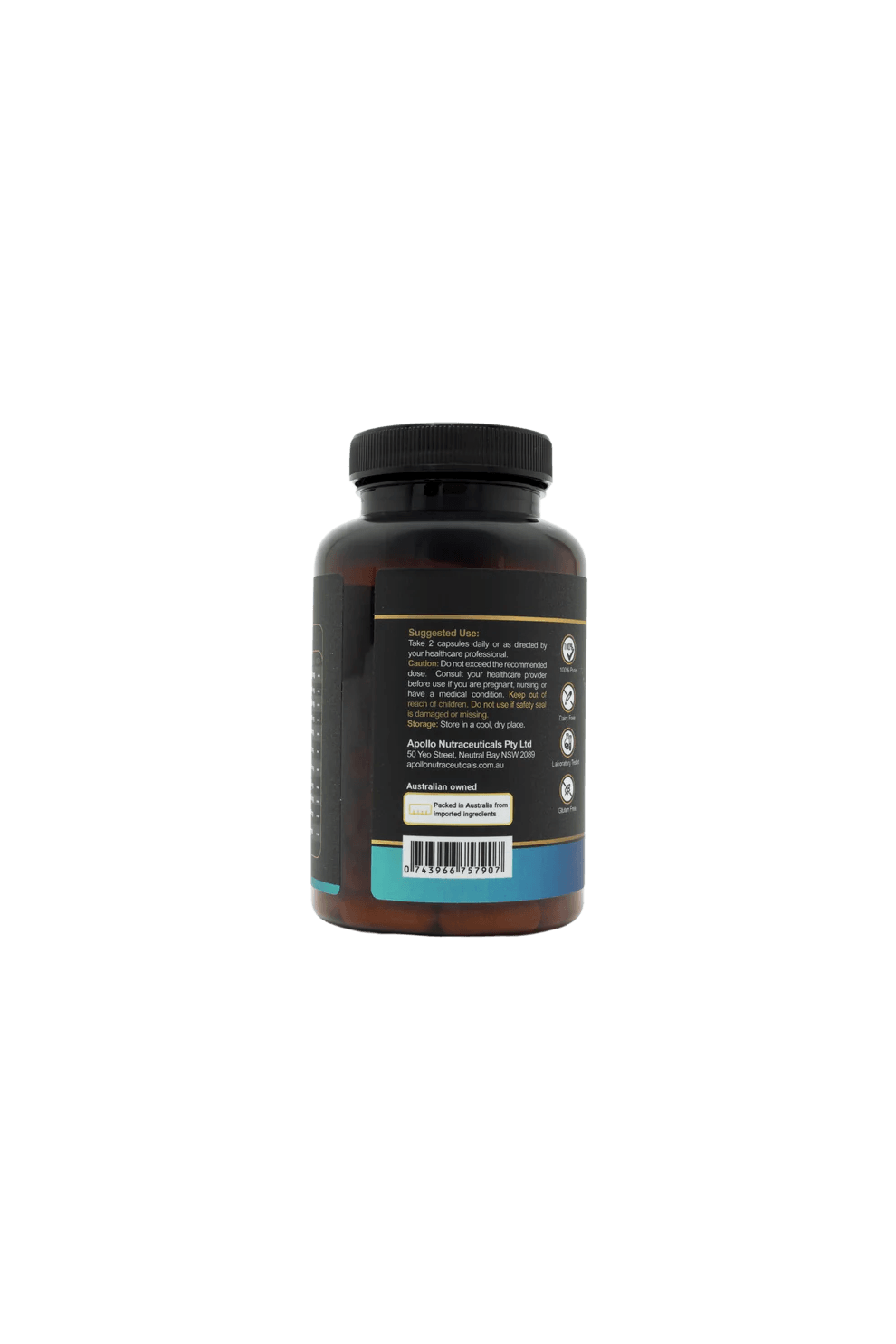 Apollo Nutraceuticals Prime-T 60 Capsules