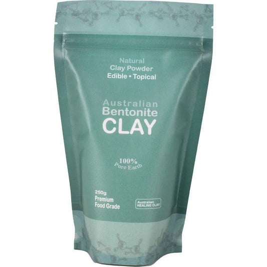 Australian Healing Clay Bentonite Clay Powder 250g - QVM Vitamins™