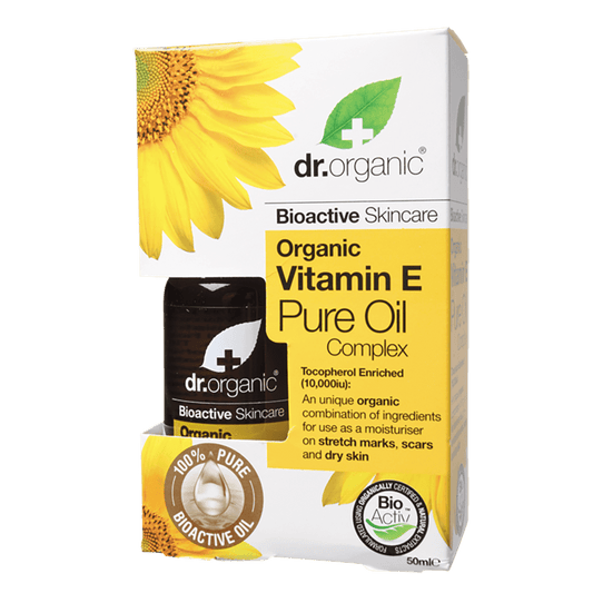 Dr Organic Vitamin E Pure Oil Complex 50ml - QVM Vitamins™