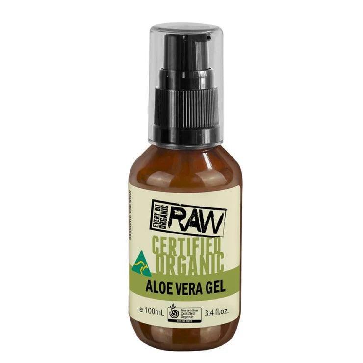 Every Bit Organic Raw Aloe Vera Gel 100ml - QVM Vitamins™