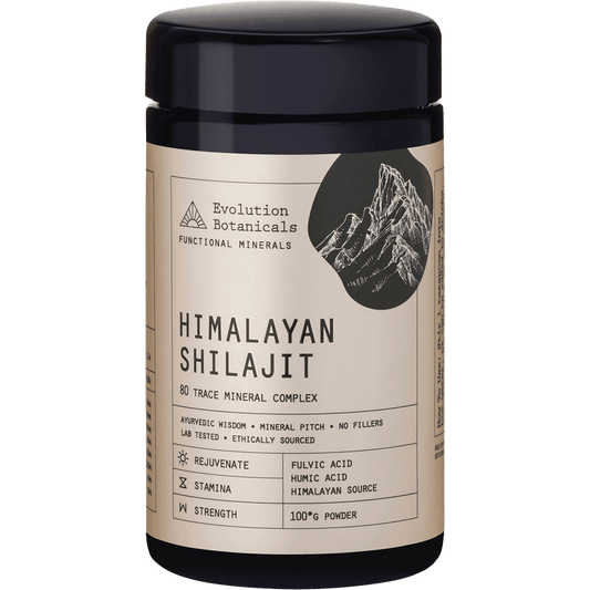 Evolution Botanicals Himalayan Shilajit Mineral Complex 100g - QVM Vitamins™