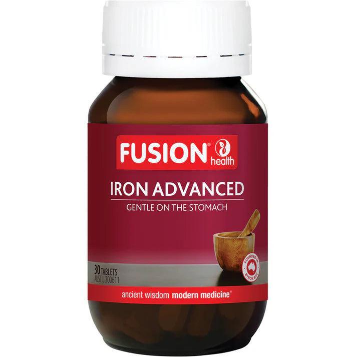 Fusion Health Iron Advanced 30 Tablets - QVM Vitamins™