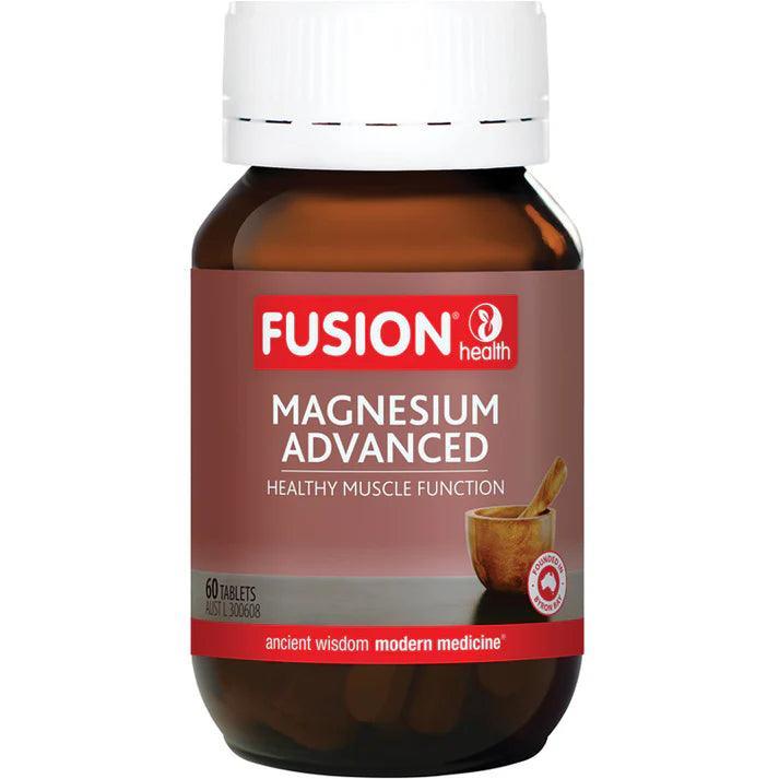 Fusion Health Magnesium Advanced 60 Tablets - QVM Vitamins™