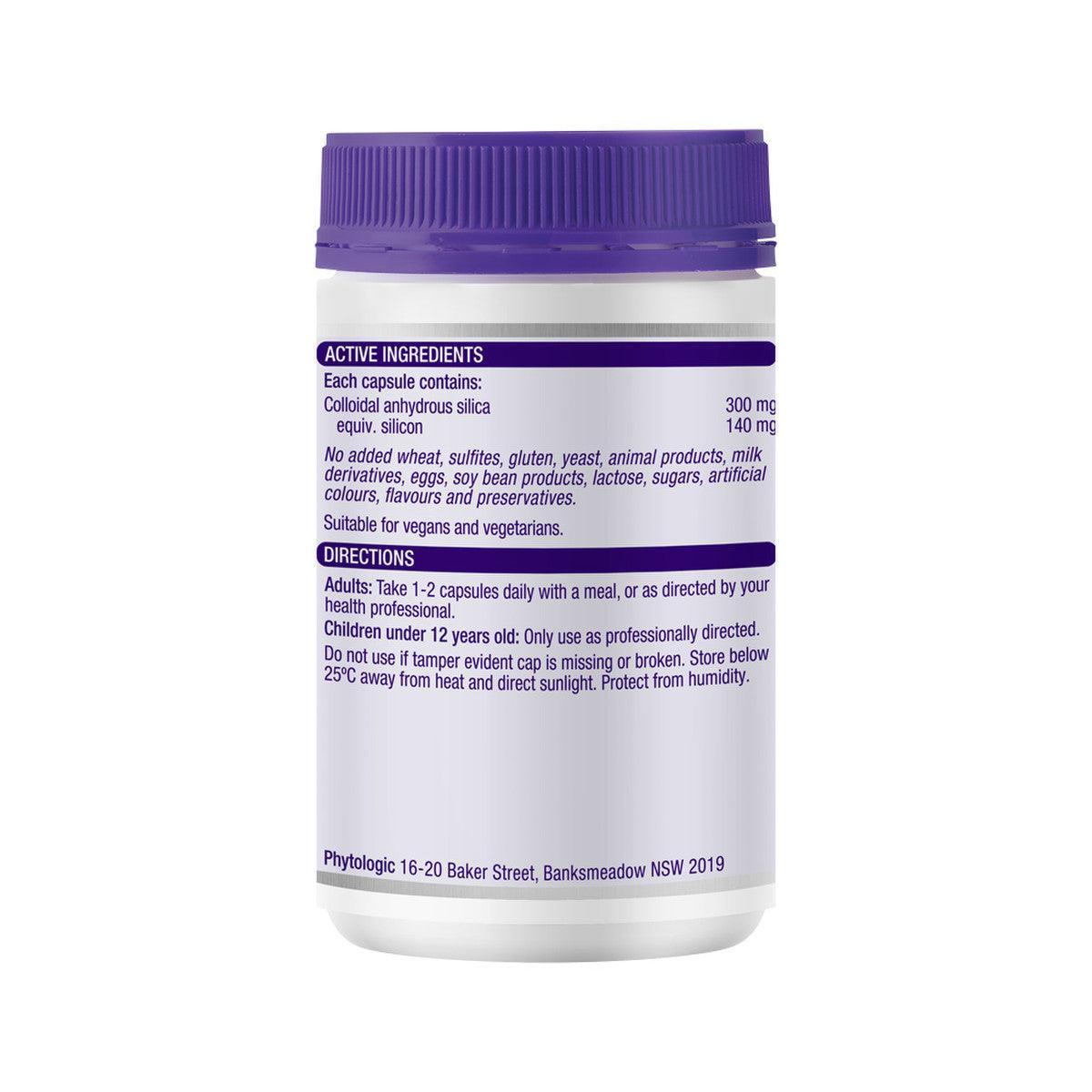 Henry Blooms Super Colloidal Silica 120 Capsules - QVM Vitamins™