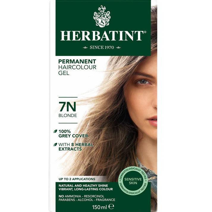Herbatint Hair Colour 7N Blonde 150ml - QVM Vitamins™