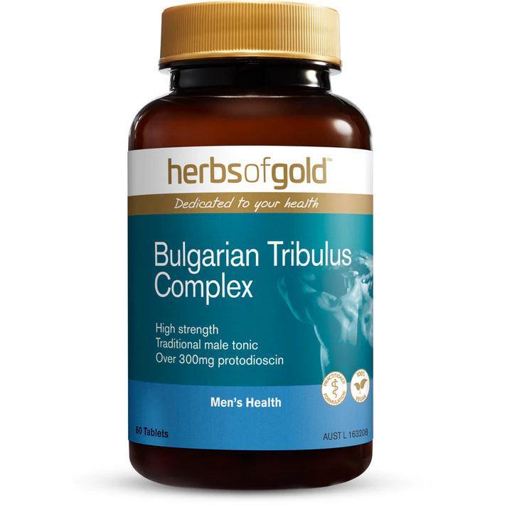Herbs of Gold Bulgarian Tribulus Complex 60 Tablets - QVM Vitamins™
