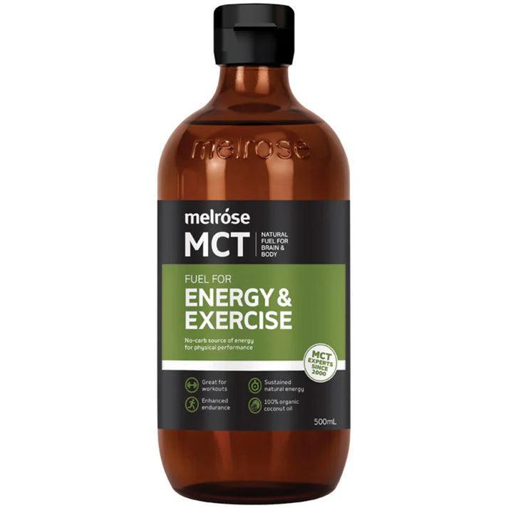 Melrose MCT Oil Fuel For Energy & Exercise 500ml - QVM Vitamins™