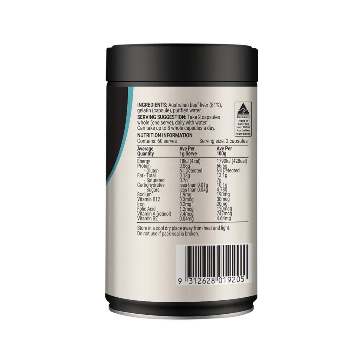 Melrose Origins Energy and Wellbeing 120 Capsules - QVM Vitamins™