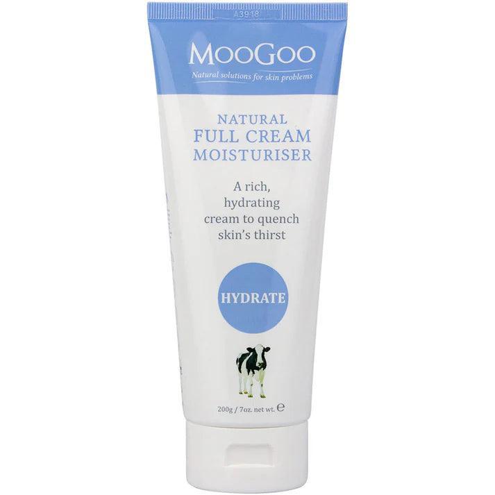 MooGoo Full Cream Moisturiser 200g - QVM Vitamins™
