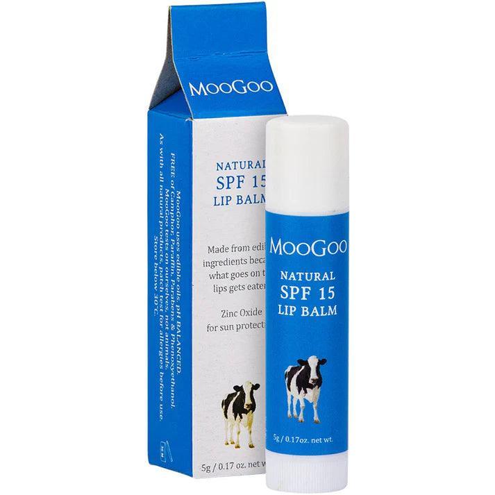 MooGoo Lip Balm SPF15 5g - QVM Vitamins™