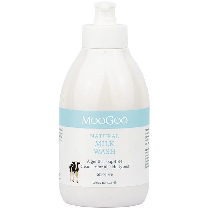 MooGoo Natural Milk Wash 500ml - QVM Vitamins™