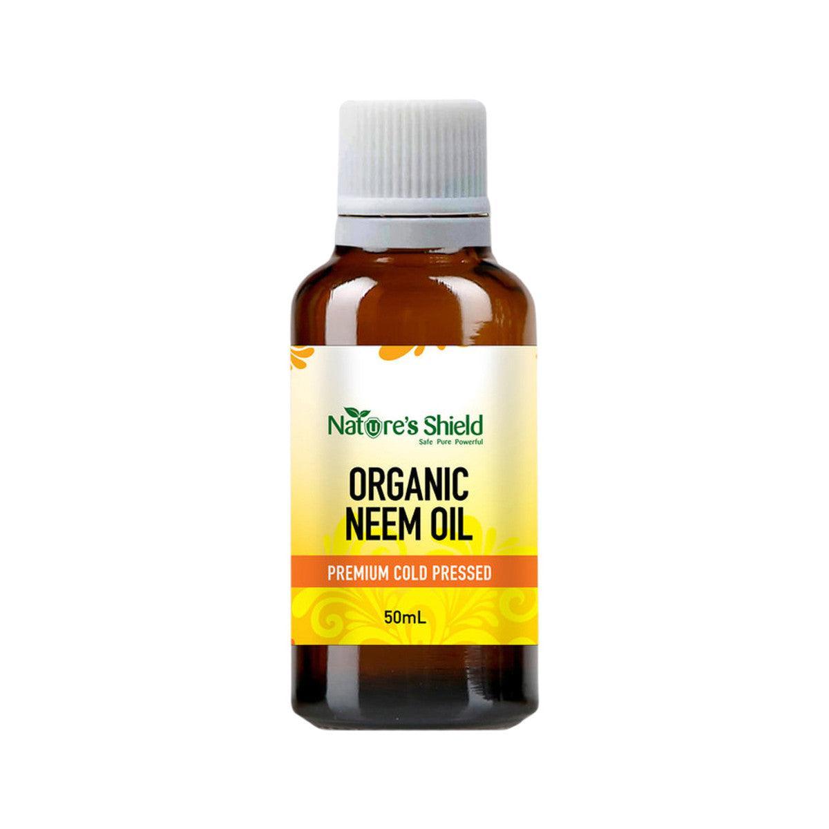 Nature's Shield Organic Neem Oil 50ml - QVM Vitamins™