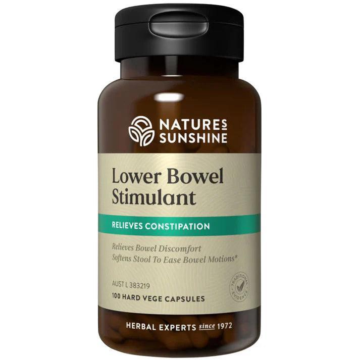 Nature's Sunshine Lower Bowel Stimulant 100 Capsules - QVM Vitamins™
