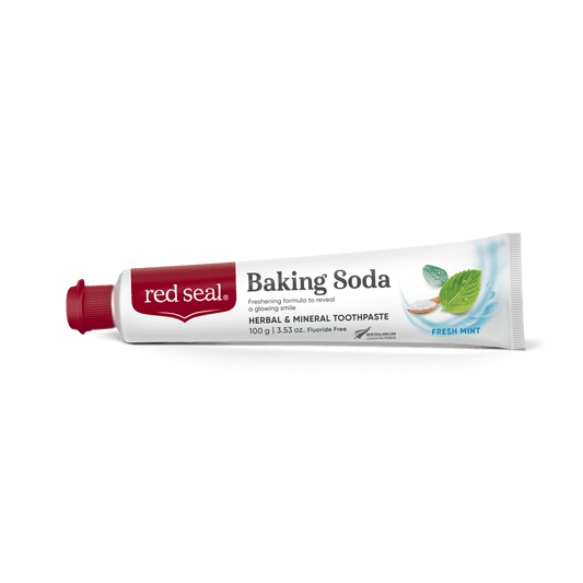 Red Seal Baking Soda Toothpaste 100g - QVM Vitamins™