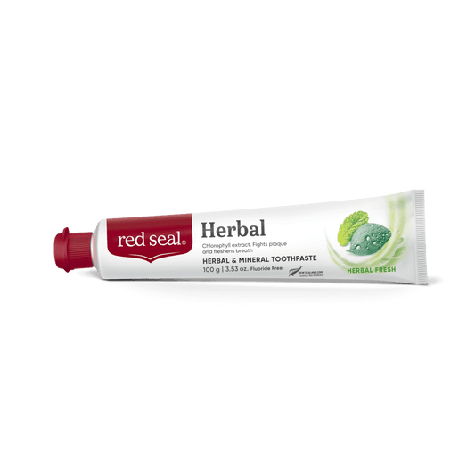Red Seal Herbal Toothpaste 110g - QVM Vitamins™