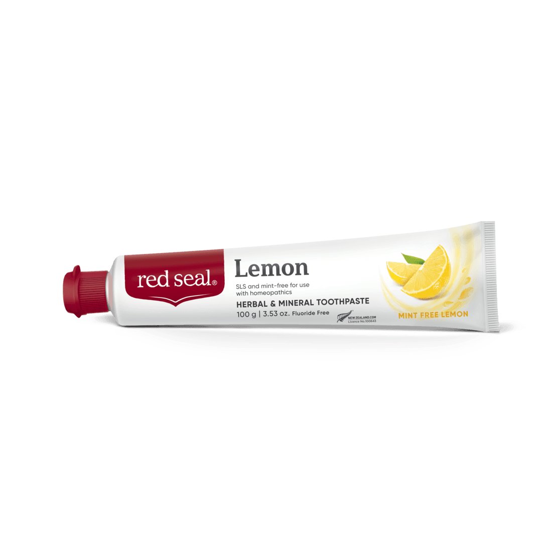 Red Seal Lemon SLS Free Toothpaste 100g - QVM Vitamins™