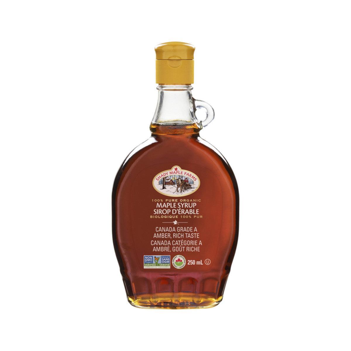 Shady Maple Farms Organic Pure Maple Syrup 250ml - QVM Vitamins™