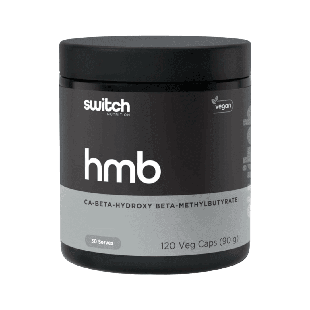 Switch Nutrition Hydroxymethylbutyrate (HMB) 120 Capsules - QVM Vitamins™