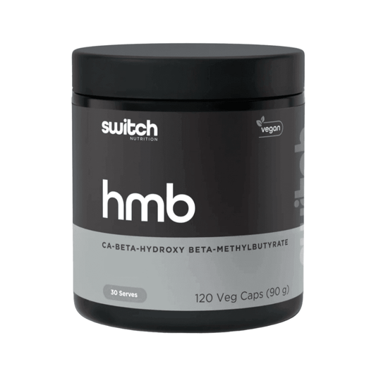 Switch Nutrition Hydroxymethylbutyrate (HMB) 120 Capsules - QVM Vitamins™