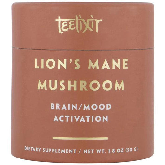 Teelixir Lions Mane Superfood Mushrooms 50g - QVM Vitamins™