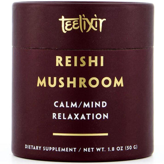 Teelixir Reishi Superfood Mushrooms 50g - QVM Vitamins™