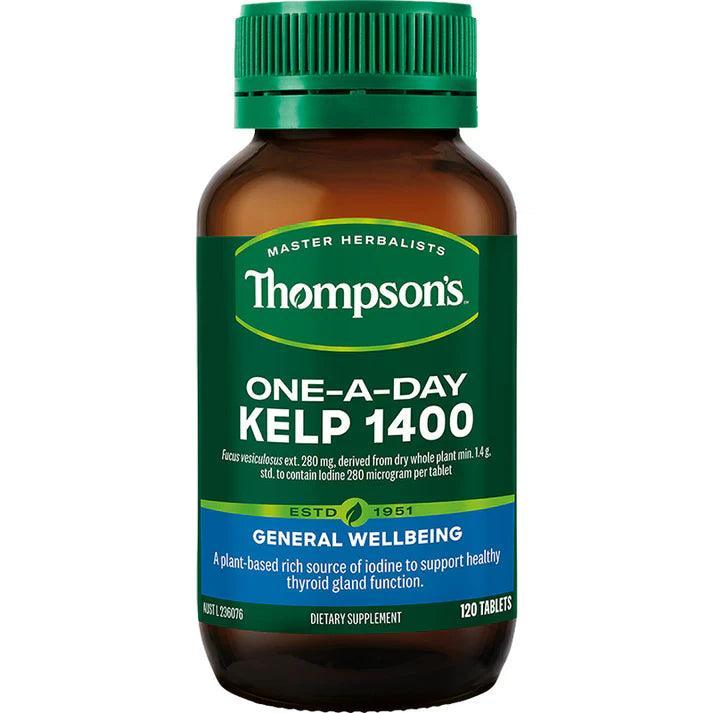 Thompsons One-A-Day Kelp 1400 120 Tablets - QVM Vitamins™