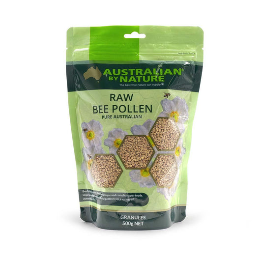 Australian by Nature Raw Bee Pollen Granules 500g - QVM Vitamins™