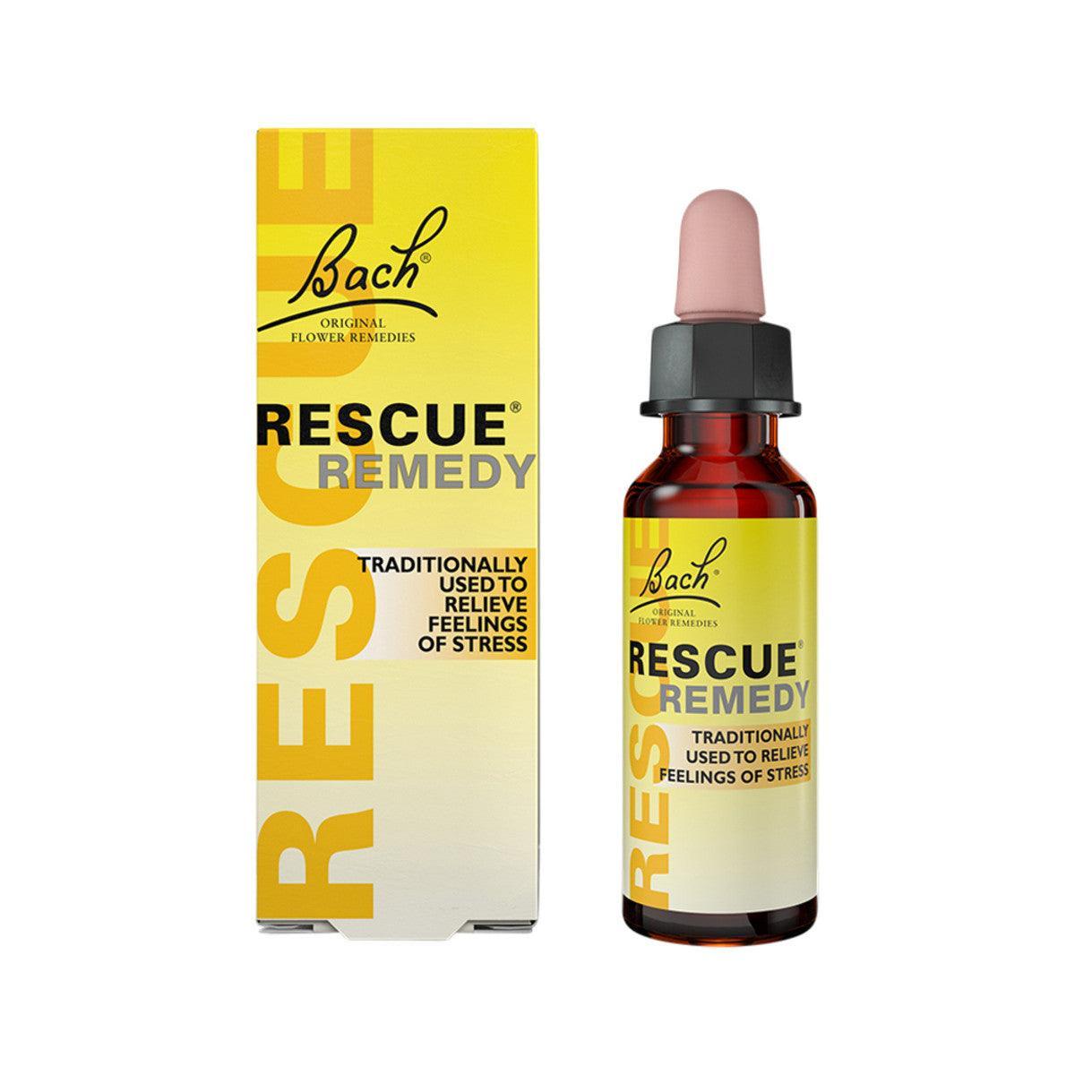 Bach Flower Remedies Rescue Remedy Drops 10ml - QVM Vitamins™