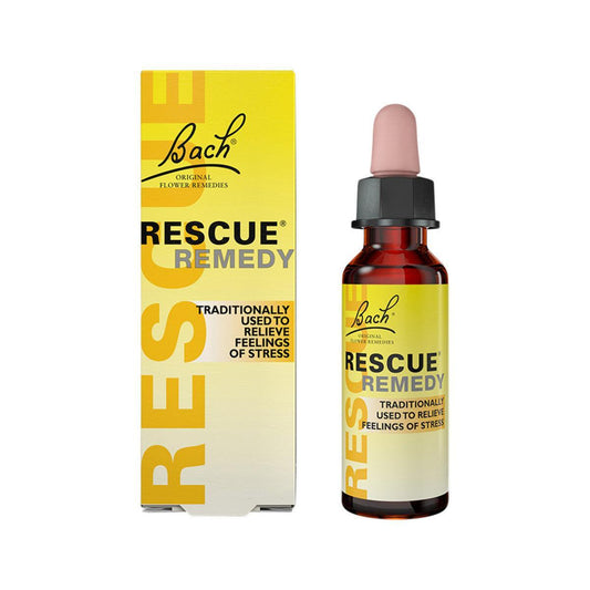 Bach Flower Remedies Rescue Remedy Drops 10ml - QVM Vitamins™
