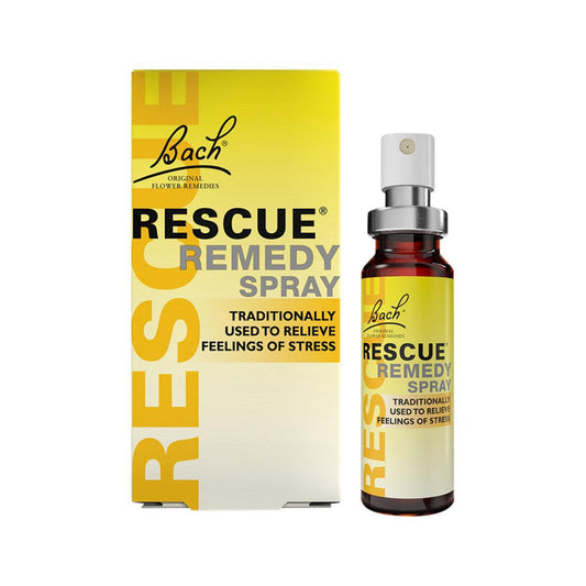 Bach Flower Remedies Rescue Remedy Spray 20ml - QVM Vitamins™