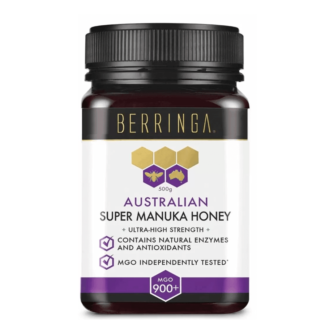 Berringa Manuka Honey MGO 900+ 500g - QVM Vitamins™