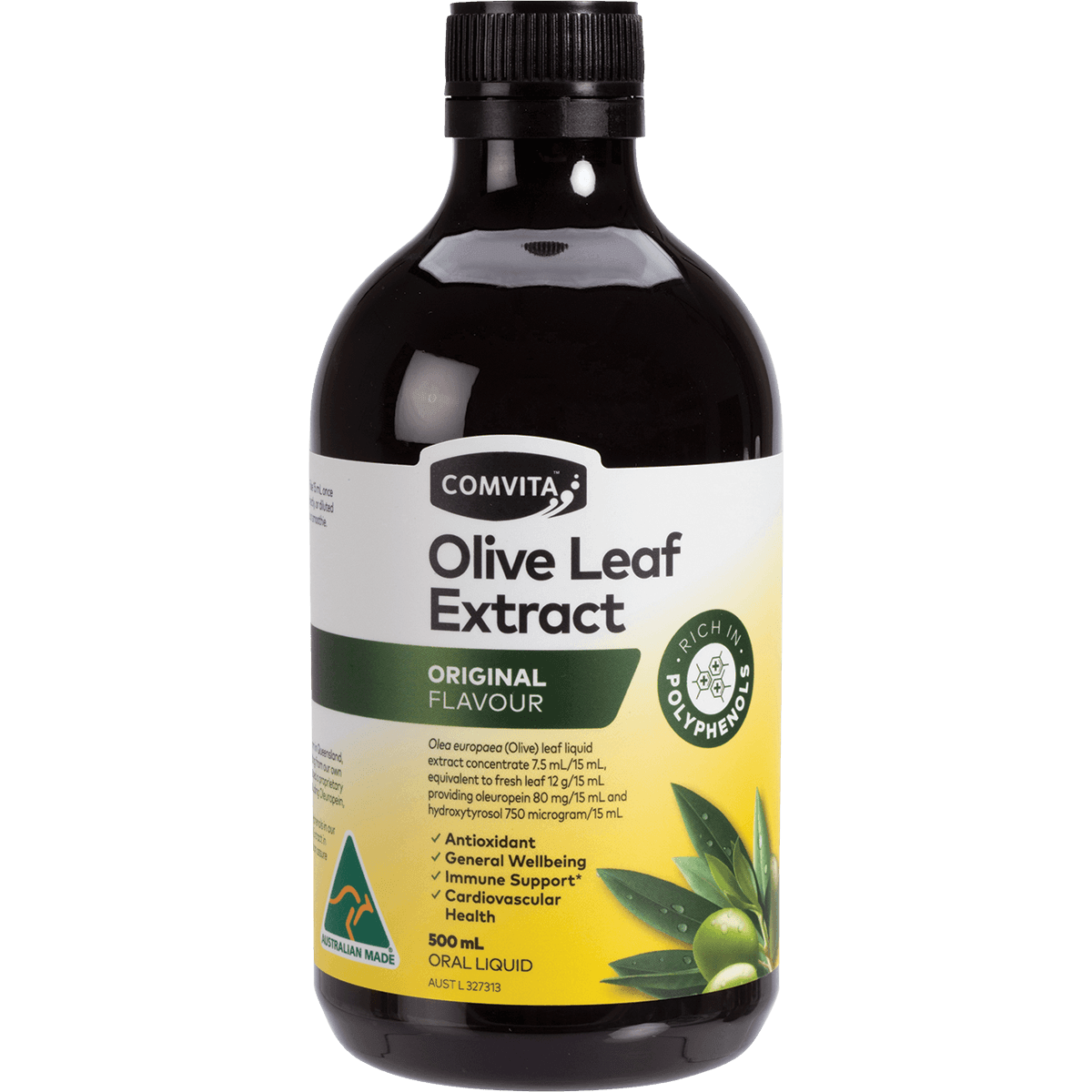 Comvita Olive Leaf Extract Original 500ml - QVM Vitamins™