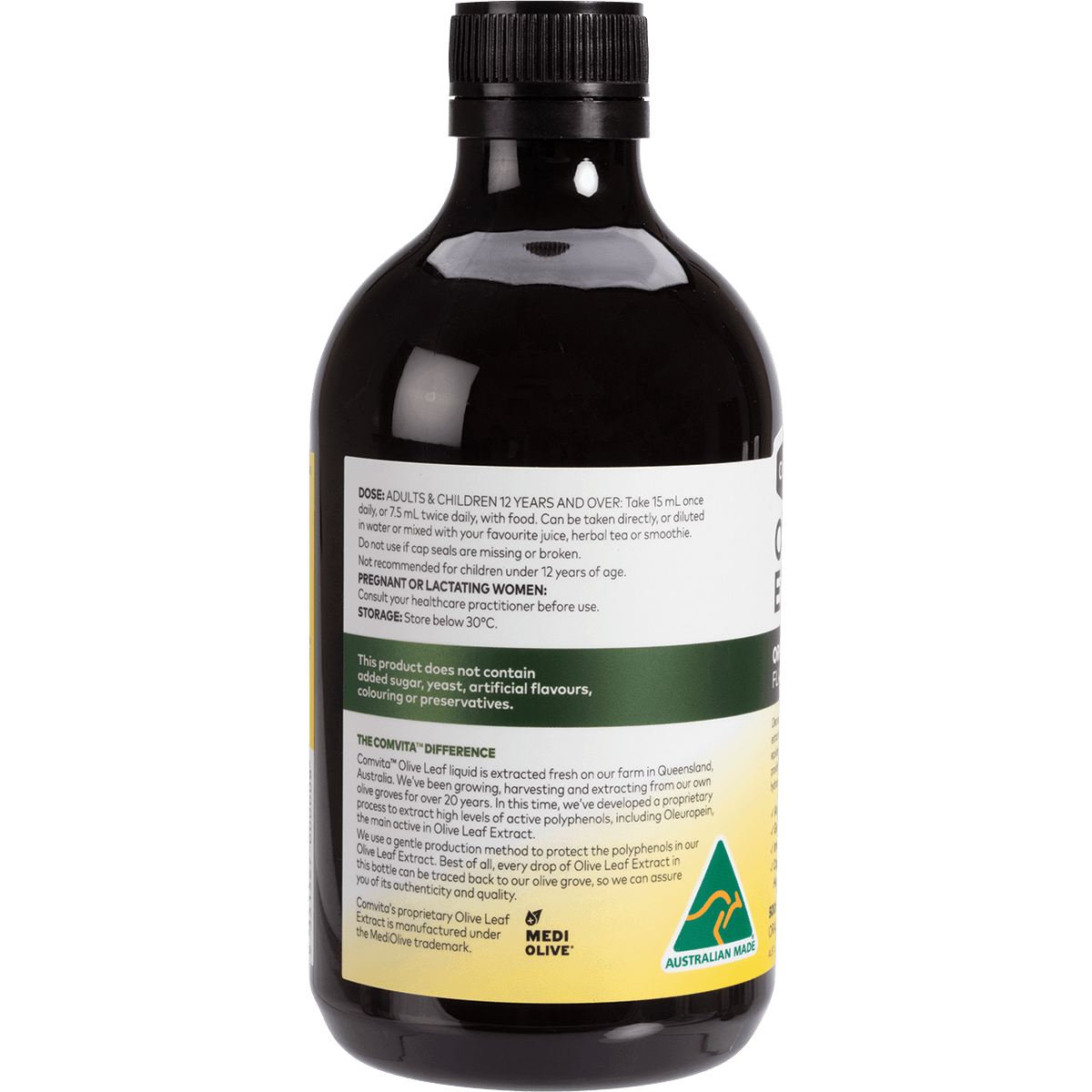 Comvita Olive Leaf Extract Original 500ml - QVM Vitamins™