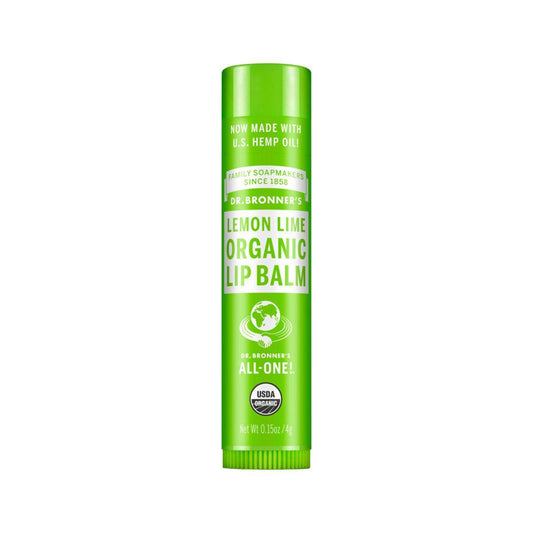 Dr. Bronner's Organic Lip Balm Lemon Lime 4g - QVM Vitamins™